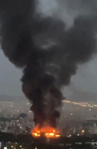 Израел отново нанесе въздушни удари срещу иранската столица Техеран и