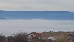 Pljevlja pod maglom zagađenja, 18. decembar 2025.