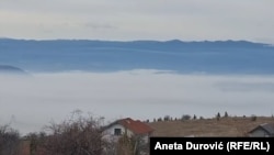 Pljevlja pod maglom zagađenja, 18. decembar 2025.