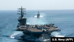 Portavionul american USS Nimitz a fost deplasat în Golful Persic în luna septembrie pentru a supraveghea mişcările Iranului