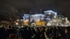 Protesta para Presidencës së Serbisë në Beograd, 11 dhjetor.