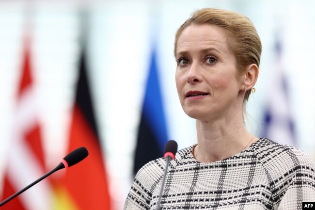 Kryediplomatja e BE-së, Kaja Kallas.