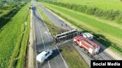 Зәй янында автобус һәлакәте