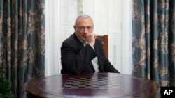 Mihail Hodorkovszkij Londonban
