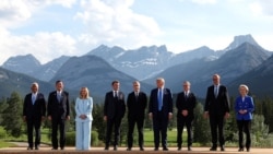 Участники встречи G7 в Канаде