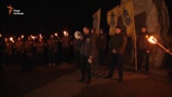 У Запоріжжі вшанували пам'ять українських бійців, які загинули рік тому під Широкином (відео)