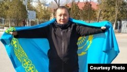 Kazakh activist Abai Begimbetov (file photo)