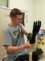 Ukraine - Ukrainian start-up company Allbionics makes prosthetic limbs for vets wounded in war - screen grab - Current Time