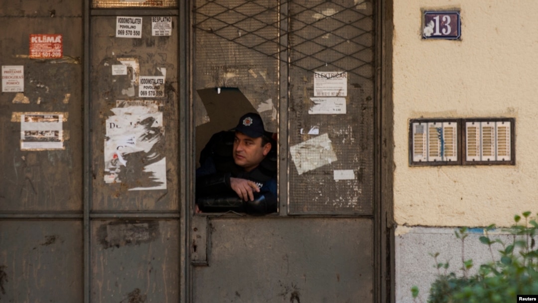 Policajac u Podgorici, 2014.
