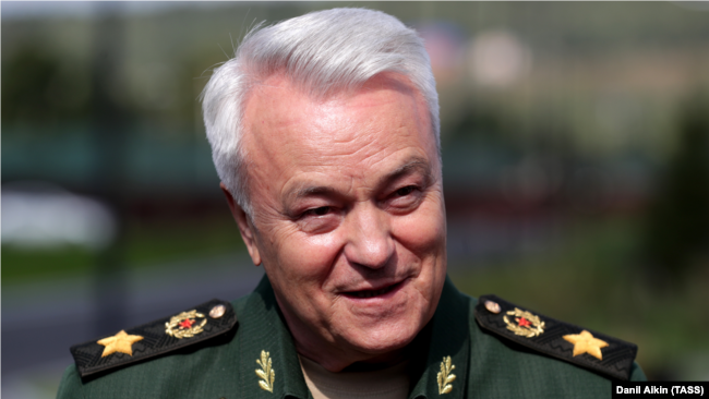 Заместитель министра обороны России Николай Панков