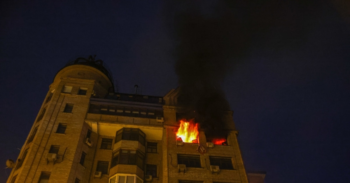 Mehr Tote, mehr Zerstörung in Kiew nach einer Nacht russischer Angriffe