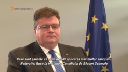 Linas Linkevicius: „Nu poți fi agresor în Ucraina și pacificator în altă parte”