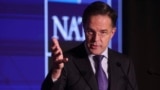 Secretarul general al NATO, Mark Rutte, la summitul NATO-Industry Forum de la București, 6 noiembrie 2025.