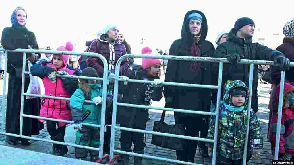 Казаннар Нәүрүзгә балалары белән килгән