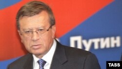 Viktor Zubkov Dövlət Dumasında, Moskva, 13 sentyabr 2007