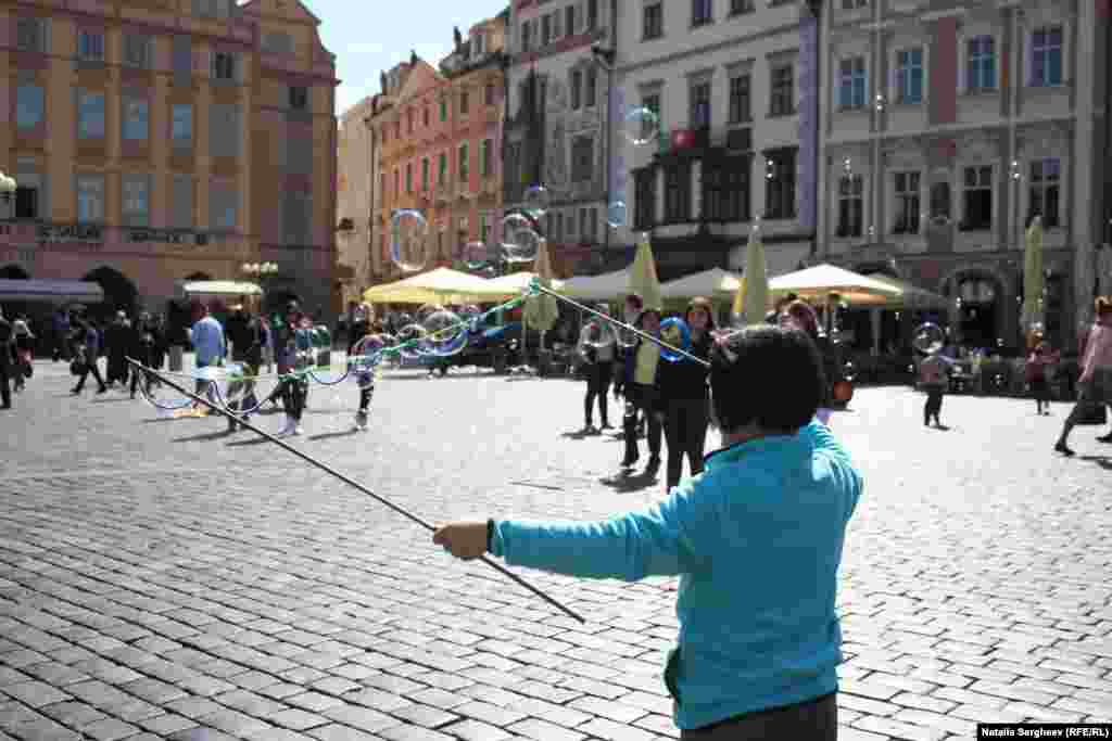 Sărbătoarea de 8 mai a fost celebrată de cehi și turiști deopotrivă.