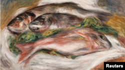 Пьер-Огюст Ренуардың "Балық" картинасы.