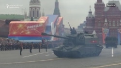 Russian Army Rehearses For Victory Day Parade