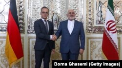 د جرمني د بهرنیو چارو وزیر هایکو ماس او د ایران د بهرنیو چارو وزیر محمد جواد ظریف په ایران کې