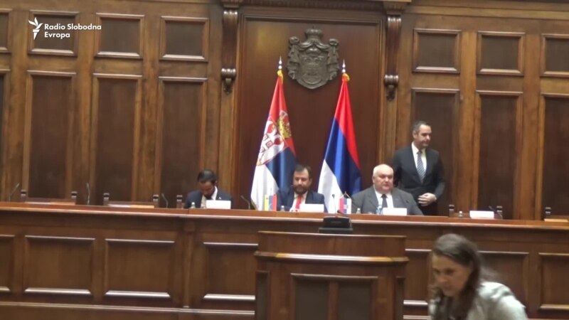 Delegacija Venecuele sa srpskim parlamentarcima