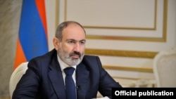 Премьер-министр Армении Никол Пашинян, 27 ноября 2020 г. 