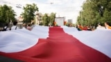 Беларуская калёна на «Baltic Pride» 7 чэрвеня. 