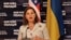 Asistenta secretarului de stat american, Victoria Nuland, într-o vizită la Kiev 