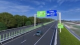 Autostrada Unirii (A8) porțiunea Târgu Frumos - Leţcani (ilustrație generată de CNAIR).