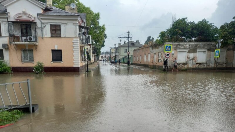 Наводнение в Керчи: в городе изменили схему движения автобусов  