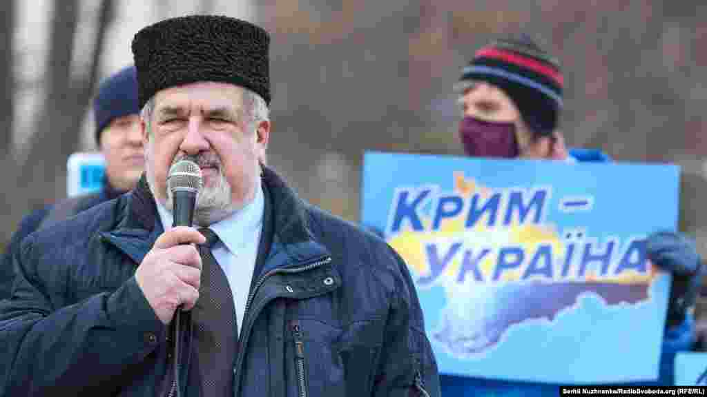 Глава Меджлісу кримськотатарського народу Рефат Чубаров