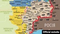 Сытуацыя ў зоне баявых дзеяньняў на Данбасе 17 лістапада