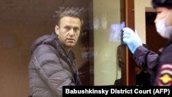 Алексей Навальный сот залында.