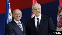 Sulejman Tihić i Boris Tadić, 15. jun 2010. Foto: Saša Čolić