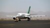 File photo: An Airbus A310-304 aircraft of Mahan Air sits on the tarmac after landing at Sanaa International Airport in Yemen on March 1, 2015.