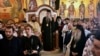 "We do not deny anything that medicine prescribes, we are merely careful," said the new head of the Serbian Orthodox Church in Montenegro, Metropolitan Joanikije II (center). (file photo)