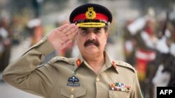 Pakistani army chief General Raheel Sharif .