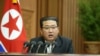 Sjevernokorejski čelnik Kim Jong-un drži politički govor tokom zasjedanja Vrhovne narodne skupštine (SPA) Demokratske Narodne Republike Koreje (DPRK) u sali Skupštine Mansudae u Pjongjangu, Sjeverna Koreja, septembar 2021. 