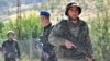 Turkish soldiers patrol on a road near the village of Uludere in the southeastern province of Sirnak, 15 kilometers from the Turkish-Iraqi border, in October.