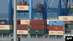 The Islamic Republic of Iran Shipping Lines group was blacklisted by the United States last year. (file photo)