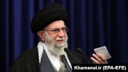 آیت‌الله علی خامنه‌ای، رهبر مذهبی ایران