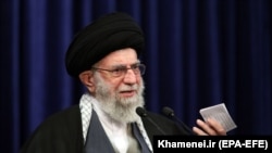 Udhëheqësi suprem i Iranit, Ajatollah Ali Khamenei.