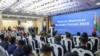 Прэм’ер-міністар Беларусі Аляксандар Турчын выступае на адкрыцьці Беларуска-м’янмскага форуму. 20 жніўня 2026 
