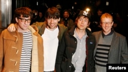 Членовете на английската група Blur