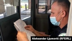  Granični prelaz Božaj između Crne Gore i Albanije, 14 septembra 2021. 