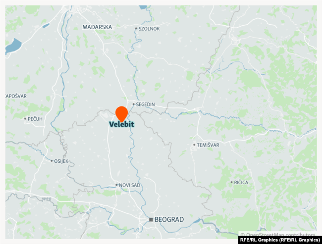 Vendi ku pretendohet se u gjetën lëndë shpërthyese.