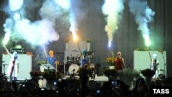 Members of the amorphous female punk group Pussy Riot sparked a firestorm when they performed during a break in a concert in Moscow by Faith No More on July 2.