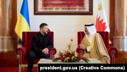 Це перша зустріч лідерів України й Бахрейну з 2003 року, повідомили в Офісі президента