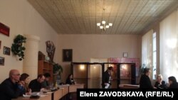 Pamje nga zgjedhjet e djeshme në Abhazi 