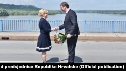 Kolinda Grabar-Kitarović i Aleksandar Vučić