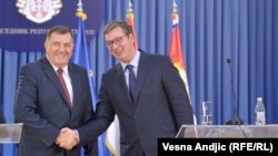 Milorad Dodik i Aleksandar Vučić